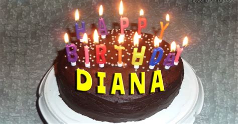 Happy Birthday Diana Cake