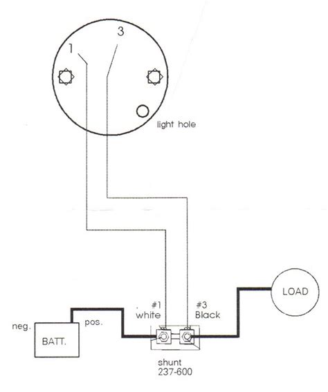 Ammeter Gauge Wiring Diagram - Wiring Diagram