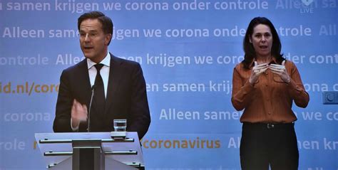 Rutte: coronavirus numbers are definitely improving, but "stick with it ...