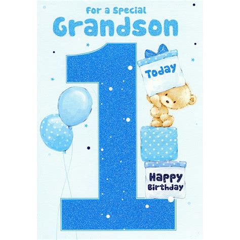 Happy 1St Birthday To My Grandson Quotes - digitalizandop