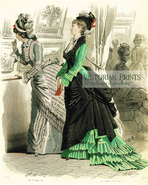 The Real Victorian: Free Printable Fashion History Illustration for Altered Art, Graphic Design ...
