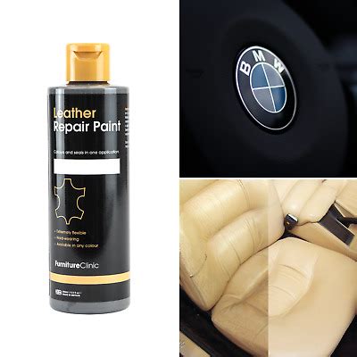 Leather Paint for BMW Car Seats ALL IN ONE Leather Repair Dye & Colour ...