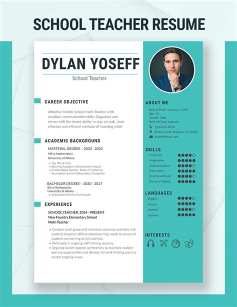 Resume Outline Template - Word | Template.net