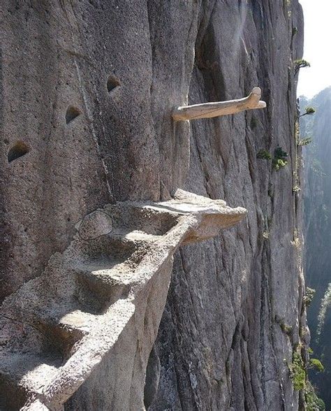 Steps on Mt. Huangshan, China. After you ... I insist... (With images) | Huangshan, Wonderful ...