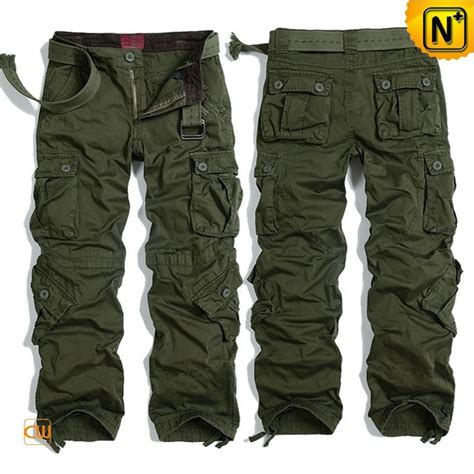 Green Cargo Hiking Pants CW100016 www.cwmalls.com | Hiking pants, Green ...