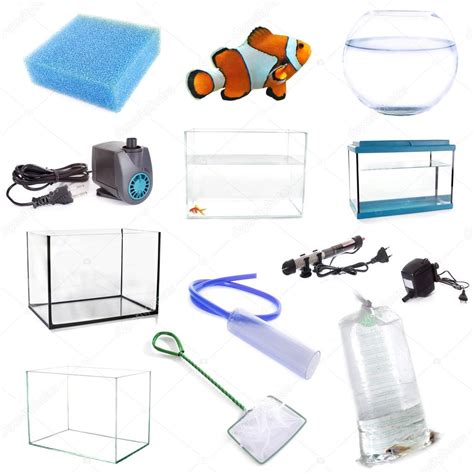 Group of aquarium equipment Stock Photo by ©cynoclub 105546690