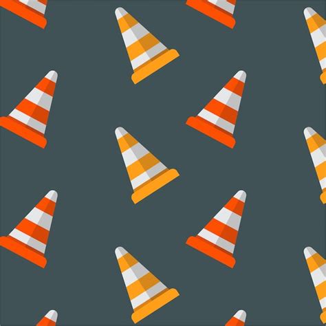 Premium Vector | Traffic cone vector