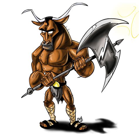 Minotaur Cartoon Kids - ClipArt Best