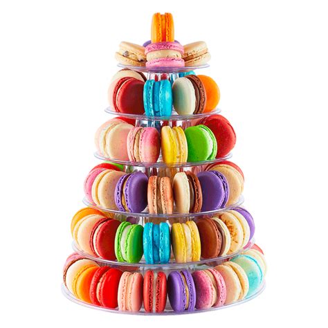 6 Tier Macaron Tower - 72 Macarons | Dana's Bakery