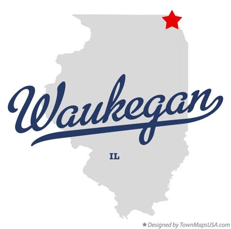 Waukegan Il Zip Code Map - United States Map