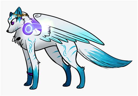 Wolf Drawing Angel - Oc Wolf Drawings, HD Png Download , Transparent ...