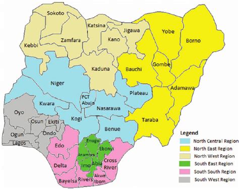 Names of Nigeria 36 States and capital & their slogan - How To -Bestmarket