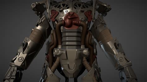 Fallout 4 Power Armor Frame for 3D print - Download Free 3D model by Moon dong hwa (@moondonghwa ...