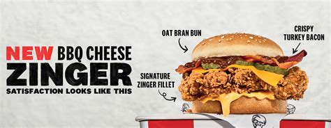 KFC S'pore's new BBQ cheese Zinger burger available from Aug. 23 ...