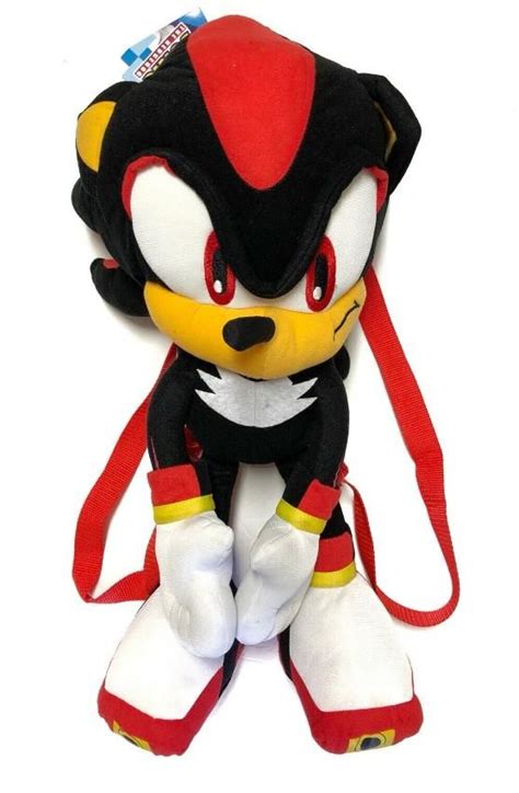 New! Shadow the Hedgehog Plush Backpack Video Games Sega|Movies & TV| - AliExpress | Plush ...