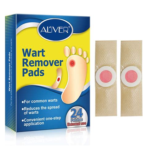 Buy Wart Removal Pads, Natural Wart Remover, Safe and Effective to Body ...