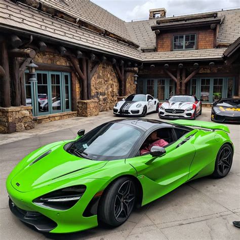 Mclaren 720s Spider Green