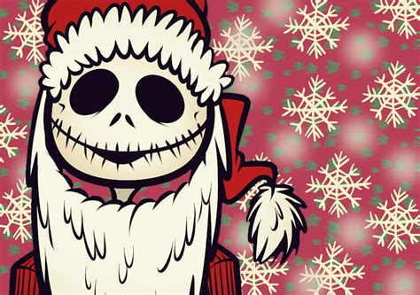 Jack Skellington At Christmas Wallpaper by leewonka on DeviantArt