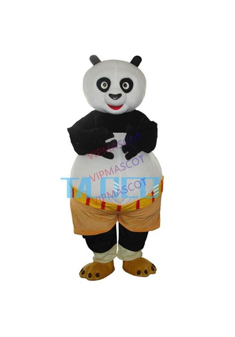 Kung Fu Panda Mascot Costume For Halloween Carnival Fancy Dress Adult ...