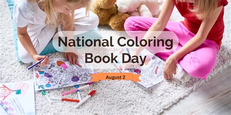 National Coloring Book Day 2023 - Date, History and Significance