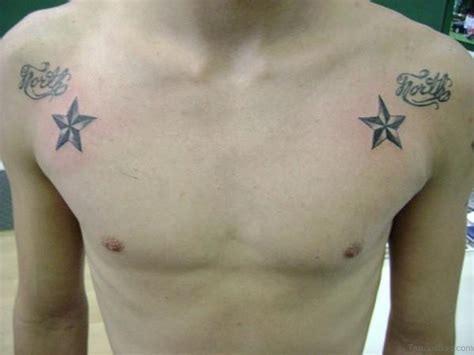 51 Great Stars Tattoos On Chest - Tattoo Designs – TattoosBag.com