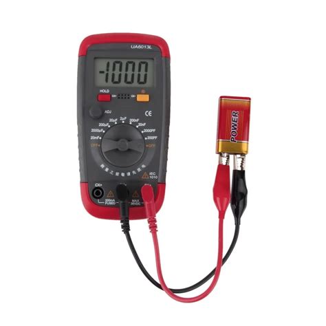 1 Pc UA6013L Auto Range Digital LCD Capacitor Capacitance Test Meter ...