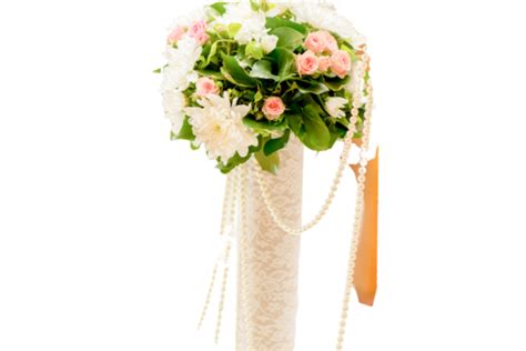 Wedding Table Decoration Romantic Elegant Bouquet, Bouquet, Decor, Restaurant PNG Transparent ...