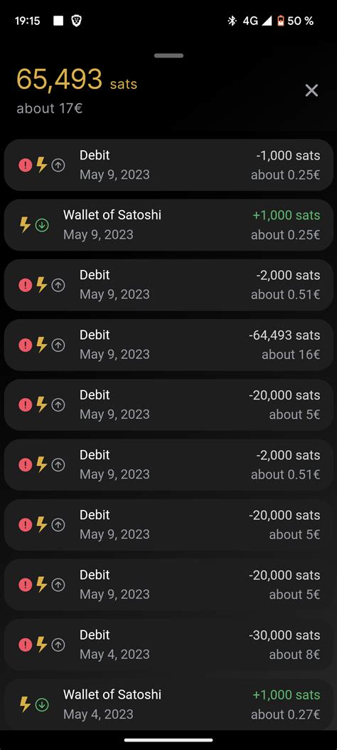 Unable to send satoshis from Wallet of Satoshi : r/Bitcoin