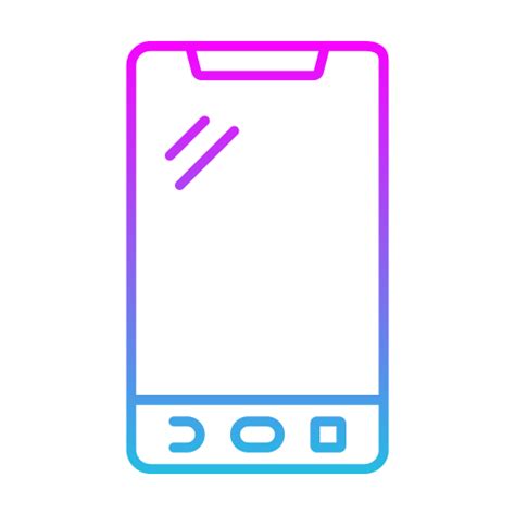 Mobile Generic gradient outline icon