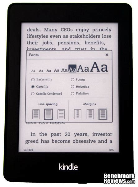 Amazon Kindle Paperwhite E-reader Review - Page 2 of 5 - Benchmark ...