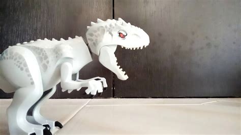 lego jurassic world indominus rex escape (part 4) - YouTube