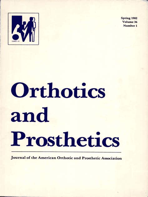 Journal of the American Orthotic and Prosthetic Association ...