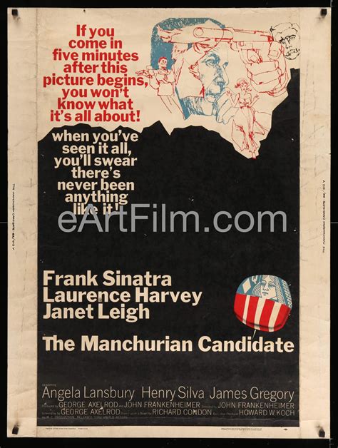 Manchurian Candidate Frank Sinatra Janet Leigh Angela Lansbury 1962 30 – eArtFilm.com