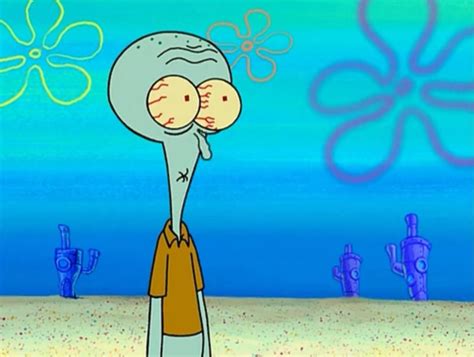 Scared Squidward Blank Template - Imgflip