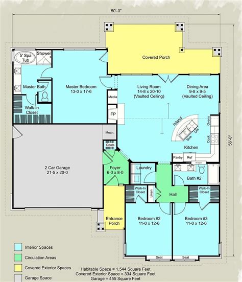 3 Bedroom Ranch House Plans No Garage House Design Id - vrogue.co