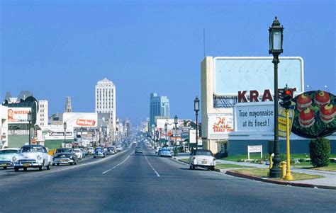 Streets of Los Angeles in the 1950s and 1960s ~ Vintage Everyday