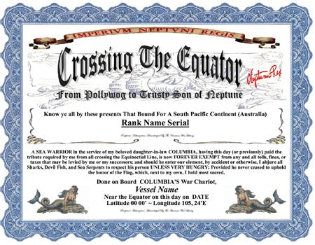 Crossing The Line Certificate Template (8)