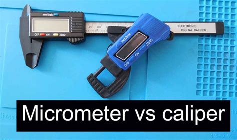 Micrometer vs caliper - Hobby electronic soldering and construction