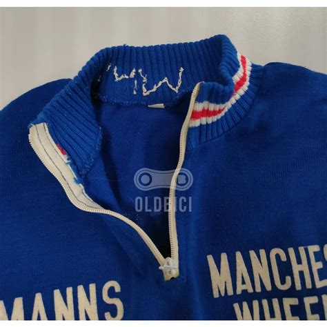 Authentic and worn jersey by Mike Williams Team Manchester Wheelers - OLDBICI