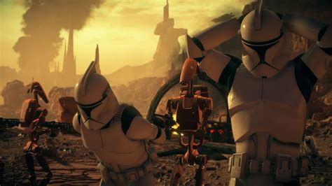 Geonosis gets to Battlefront II. A supposedly iconic location, but the map from 2005 is still ...