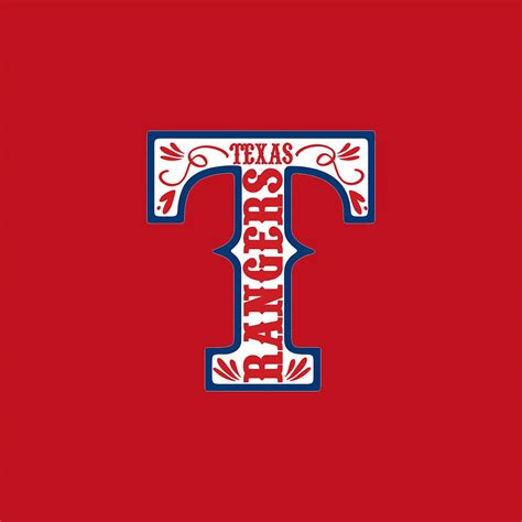 Texas Rangers Logo Art Digital Art by Emmett Wilkinson - Fine Art America