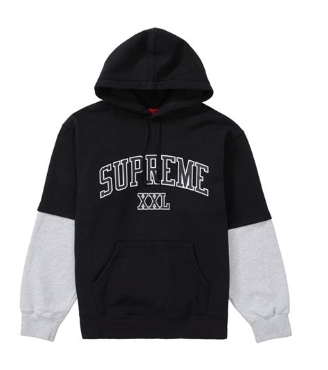 Supreme Hoodie Black/White Color Size Large - Pinchi Dereks Blog