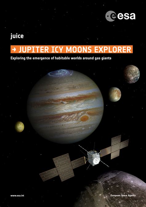 ESA Science & Technology: JUICE mission poster