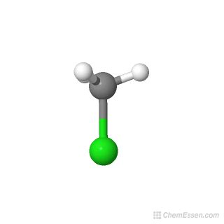 Chloromethane Structure - CH3Cl - Over 100 million chemical compounds | CCDDS