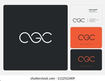 Letters Cgc Logo Icon Business Card Stock Vector (Royalty Free) 1112512409 | Shutterstock