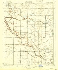 1927 Topo Map of Burrel, Fresno County, CA | Pastmaps