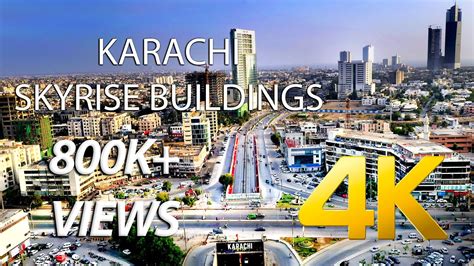 Karachi Skyline Montage Aerial 2020 Part 2 - 4K Ultra HD - Karachi ...