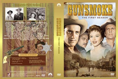 Gunsmoke Season 1 - TV DVD Scanned Covers - Gunsmoke Season 1 :: DVD Covers