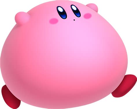 please explain to me why they made a fat Kirby render | Fandom