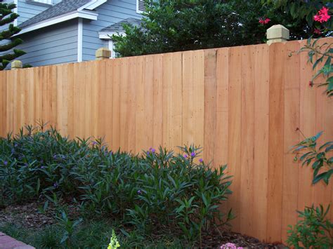 Wood Privacy Fence